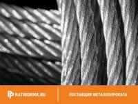 Канат стальной 8,6 мм ГОСТ 3063 ТК 1х19 (1+6+12)