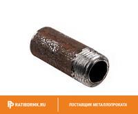 Резьба стальная оцинкованная Ду 25 1'' L=38мм ГОСТ 3262-75