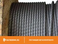 Канат стальной 3,6 мм ГОСТ 3063 ТК 1х19 (1+6+12)