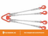 Строп канатный 4СК 5т D=15мм L=8м ГОСТ 25573-82