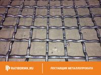 Сетка сложно-рифленая для грохота 65х65х8 мм ГОСТ 3306-88