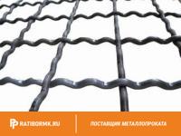 Сетка рифленая для грохота 4х4х1.6 мм ГОСТ 3306-88