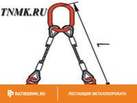 Строп канатный 2СК 5т D=22,5мм L=7м ГОСТ 25573-82
