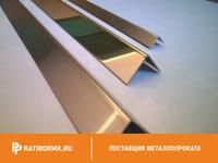 Уголок гнутый неравнополочный 100х50х3 мм 09Г2С ГОСТ 19772-93