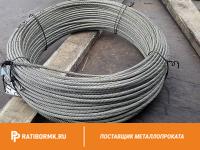 Канат стальной 9,1 мм ГОСТ 3063 ТК 1х19 (1+6+12)