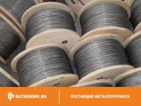 Канат стальной 16 мм ГОСТ 3063 ТК 1х19 (1+6+12)