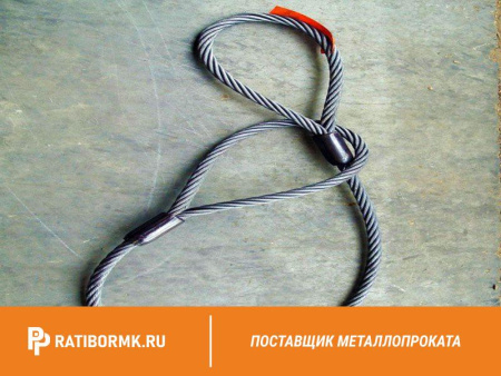 Строп канатный УСК1 2т D=15мм L=3м ГОСТ 25573-82