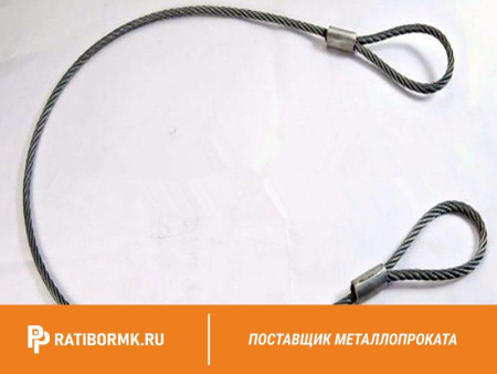 Строп канатный УСК1 3,2т D=19,5мм L=8м ГОСТ 25573-82