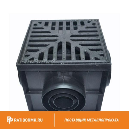 Дождеприёмник пластиковый 246х250х250 мм ДП-25.25