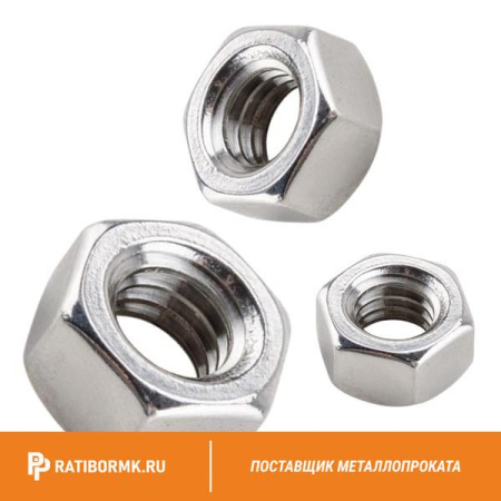 Гайка М72 ст 20 ГОСТ 10605-94 оцинкованная
