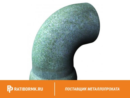 Колено раструб-гладкий конец УРГ-100
