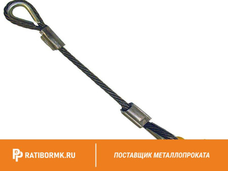 Строп канатный 1СК 5т D=24мм L=8м ГОСТ 25573-82