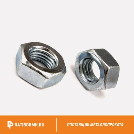 Гайка М76 ст 20 ГОСТ 10605-94 оцинкованная