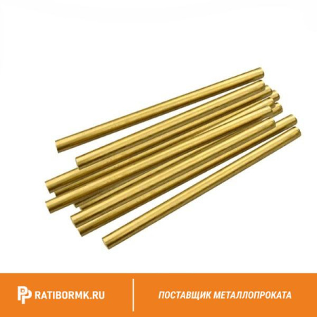 Круг латунный 14 мм ЛС59-1 ГОСТ Р 52597-2006